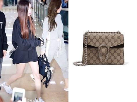 blackpink rose gucci bag